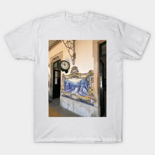 Train Station in Pinhao - Douro Valley - Portugal T-Shirt